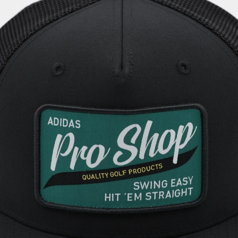 Adidas Men's Golf‎ Adjustable Five Panel Trucker Hat Black One Size